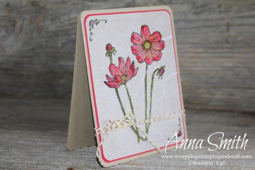 Helping Me Grow Watercolor Flower Card