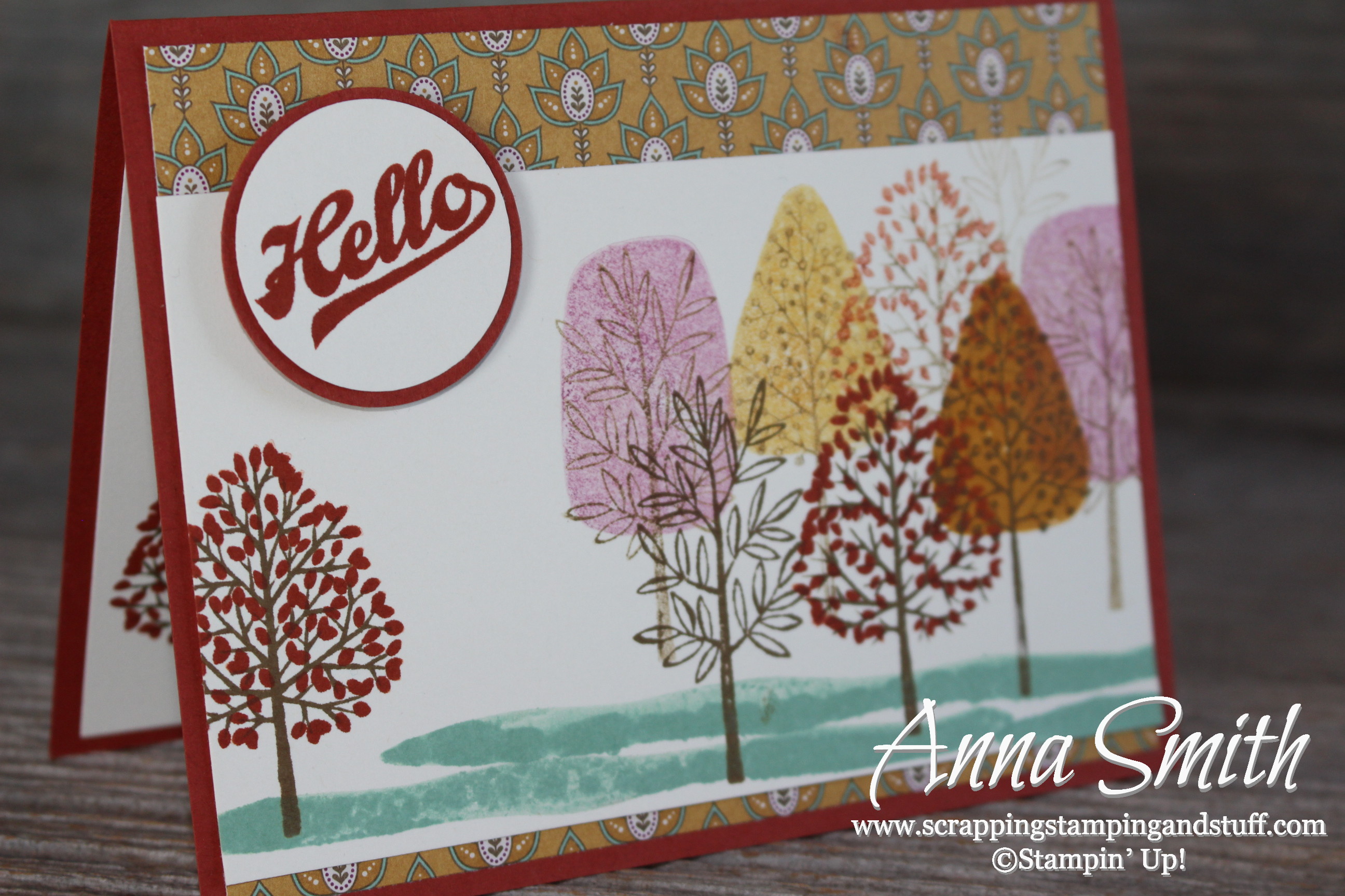 A Totally Trees Fall Card