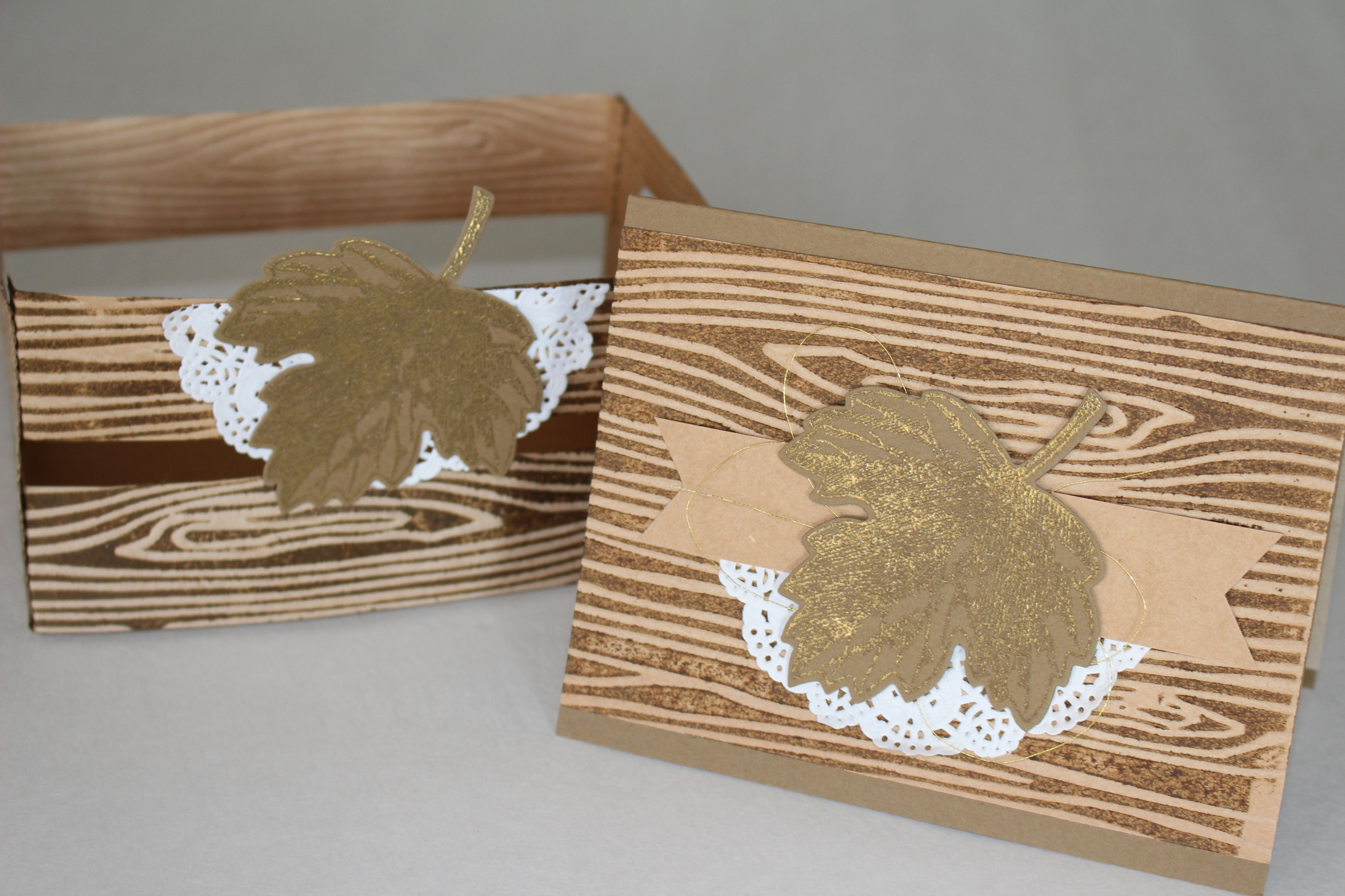 Vintage Leaves Gift Set