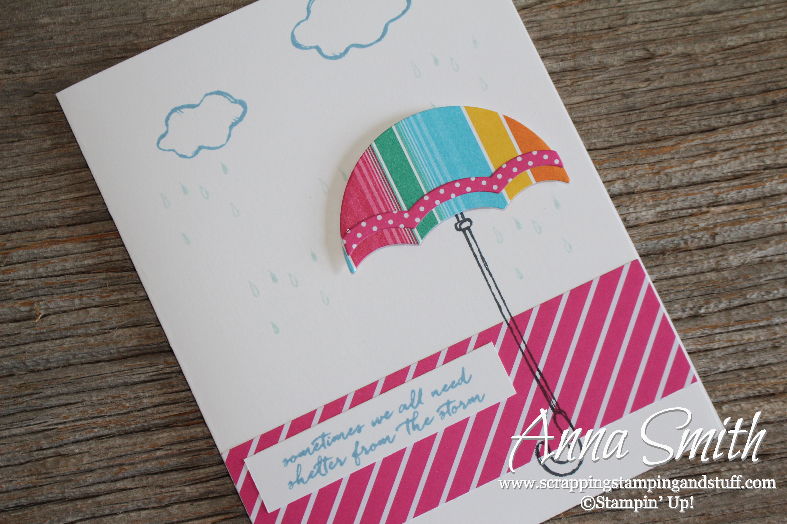 Shelter From the Storm Umbrella Card