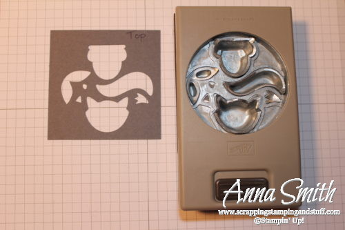 Really helpful tip! How to line up stamps for Stampin' Up! builder punches like the fox builder, cookie cutter builder, and tree builder punches. 