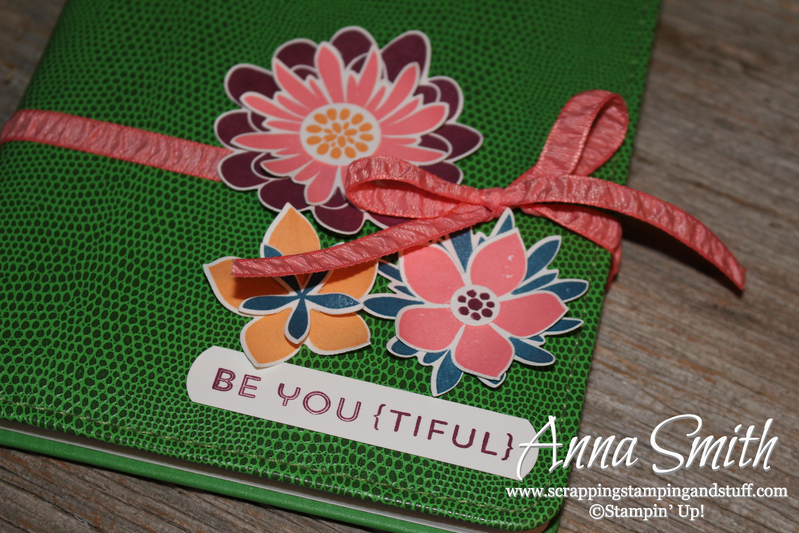 Last Minute Gift Idea – Flower Patch Decorated Journal