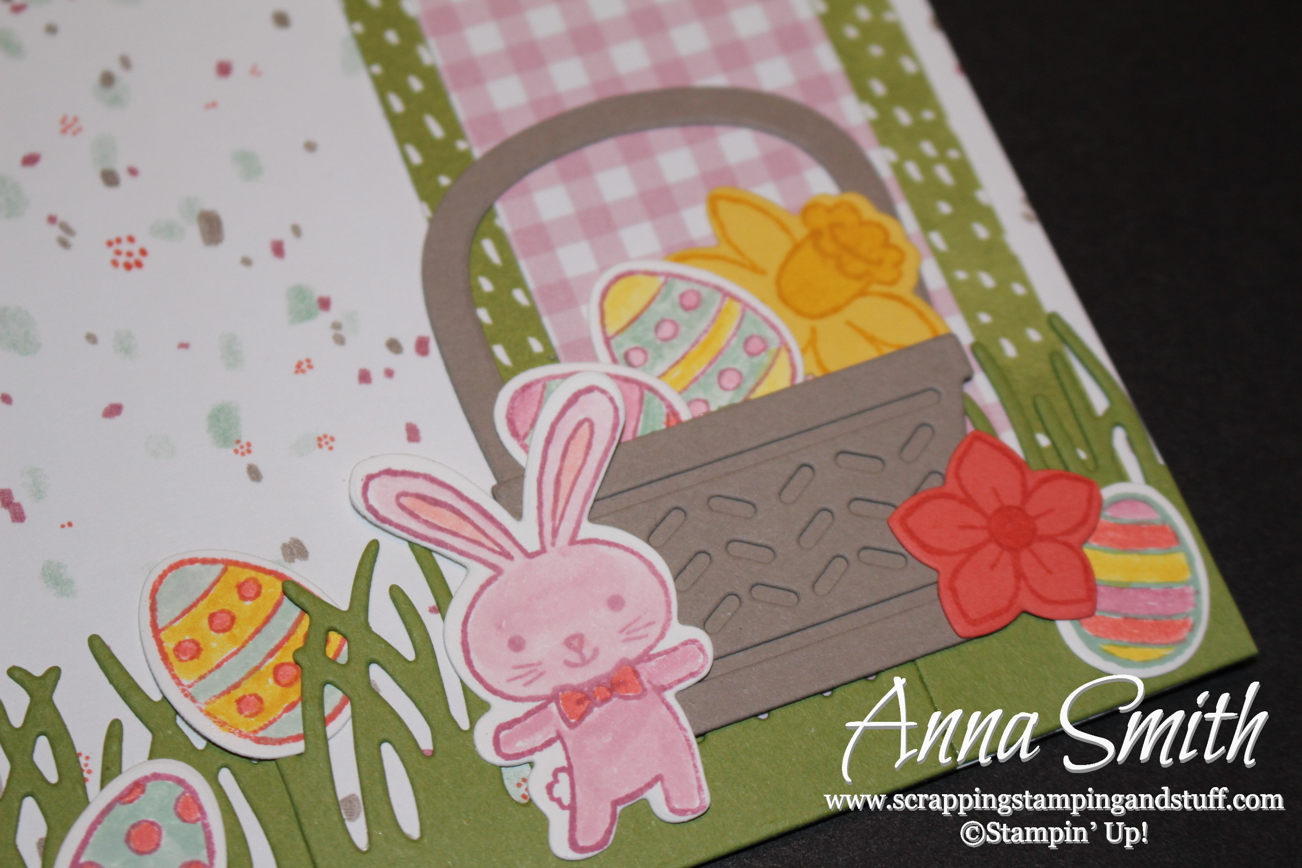 Basket Bunch Easter Scrapbook Page