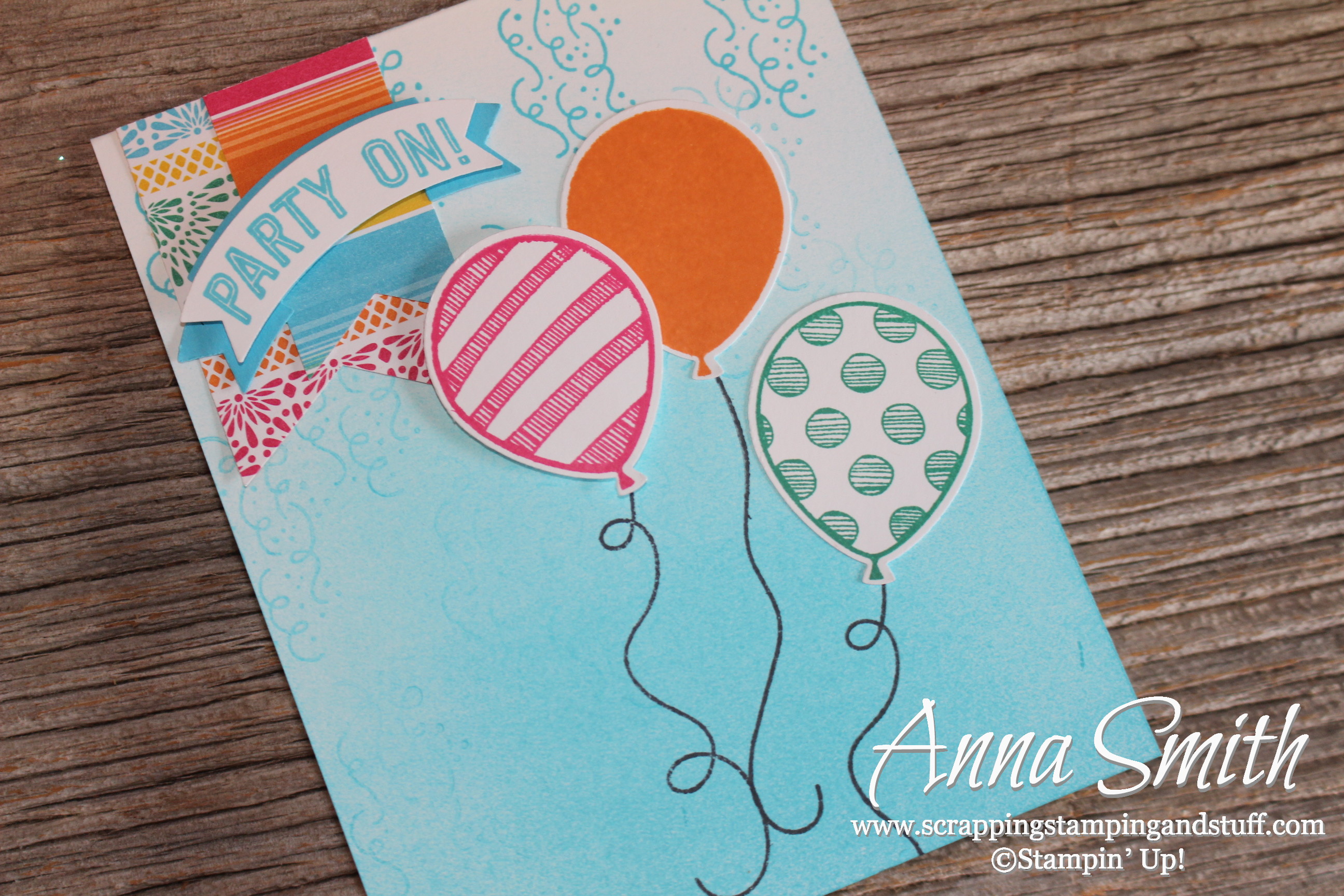 Balloon Adventures Birthday Card