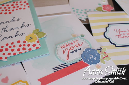 This might be my favorite kit ever - the Stampin' Up! Watercolor Wishes all-inclusive card craft kit