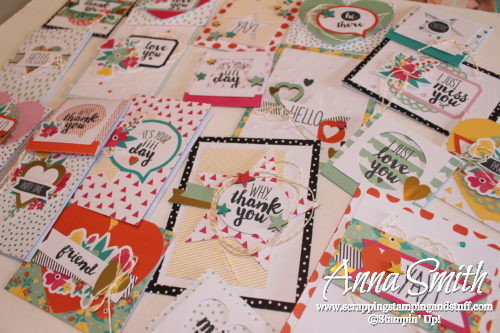 Stampin' Up! Oh Happy Day Card Kit - this all-inclusive kit comes with all the materials you need to complete 20 gorgeous cards, and you'll have stamps and ink leftover to create more projects!