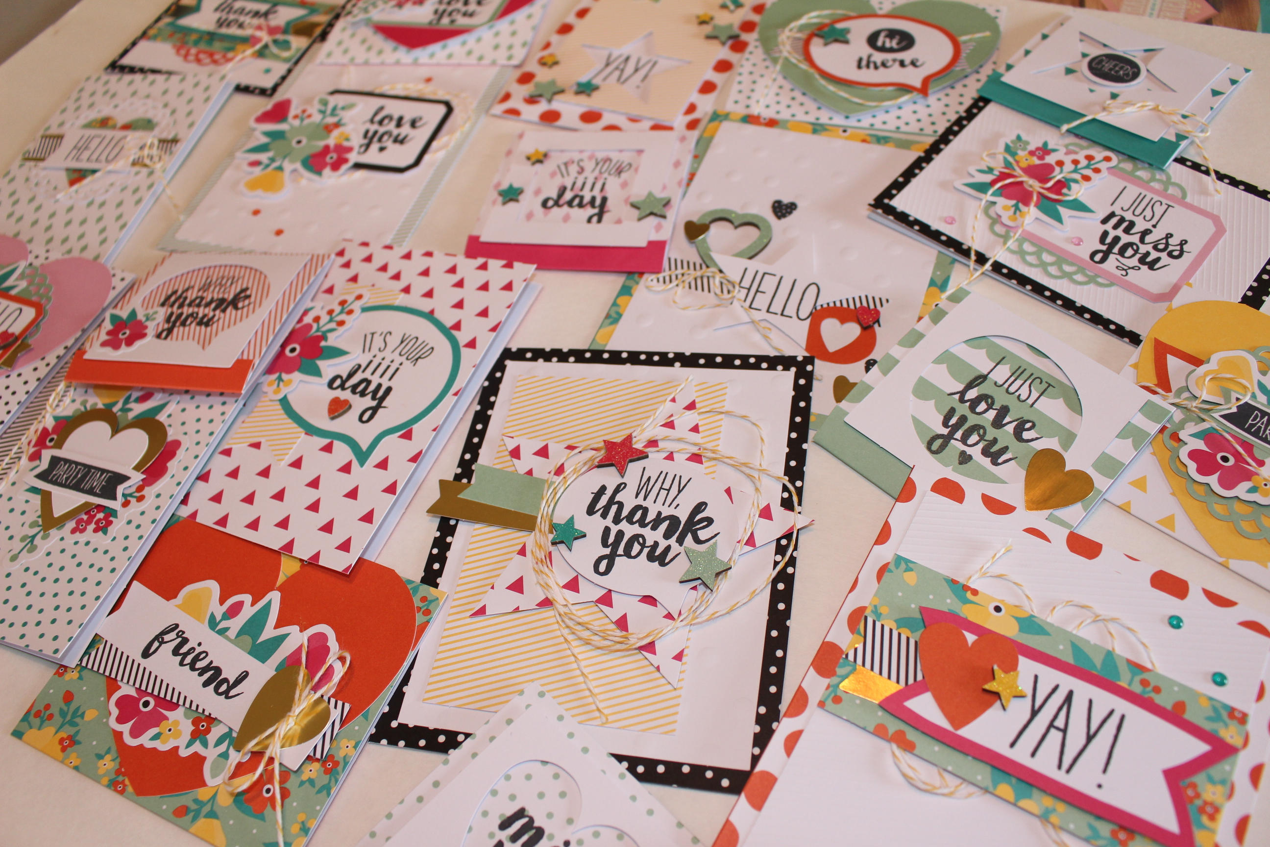 Oh Happy Day Card Kit