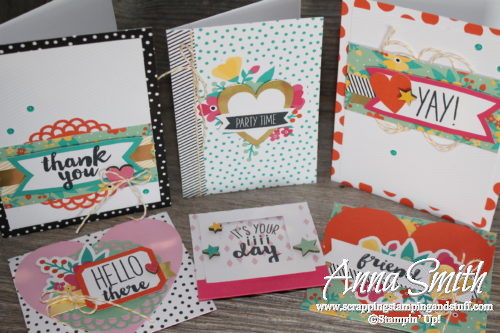 Stampin' Up! Oh Happy Day Card Kit - this all-inclusive kit comes with all the materials you need to complete 20 gorgeous cards, and you'll have stamps and ink leftover to create more projects!