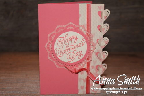 Valentine's Day card and egg carton treat box made with Stampin' Up! Sealed with Love stamp set and Love Notes framelits