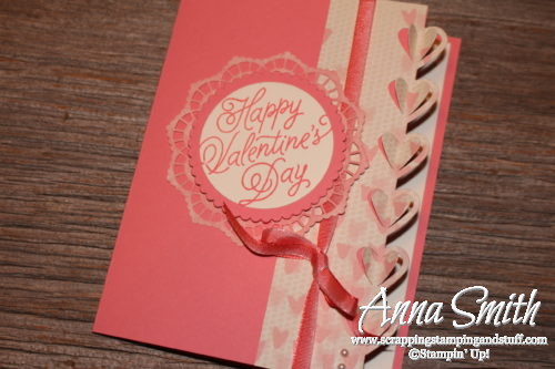 Valentine's Day card and egg carton treat box made with Stampin' Up! Sealed with Love stamp set and Love Notes framelits