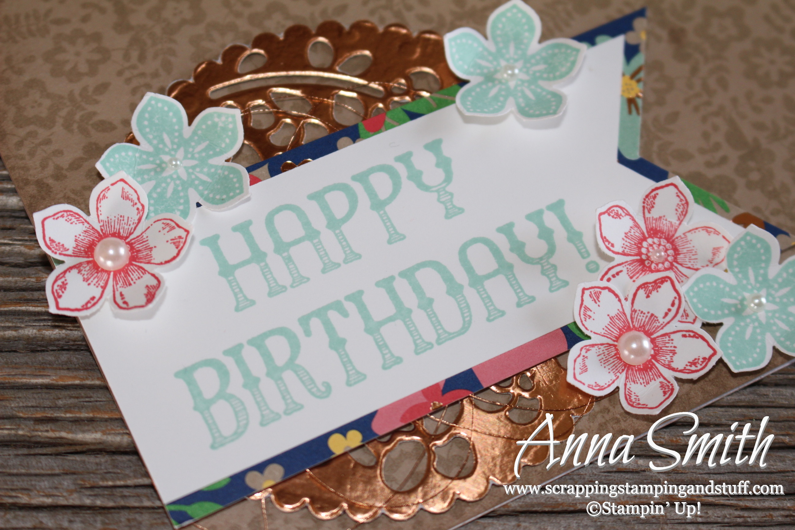 A Stampin’ Up! Window Shopping Birthday Card