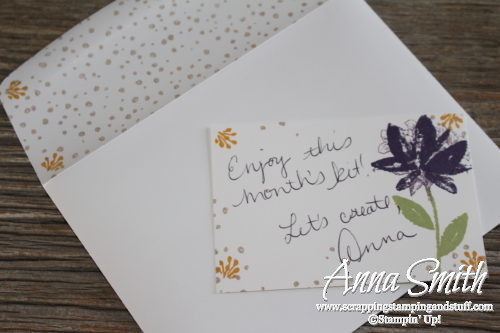 Stampin' Up! Avant Garden Handmade Card