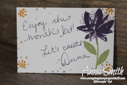 Stampin' Up! Avant Garden Handmade Card
