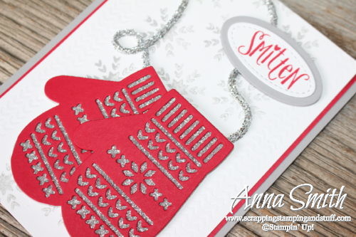Stampin' Up! Smitten Mittens Christmas or Winter Card idea