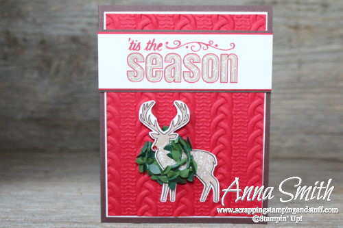 Earn the Stampin' Up! Merry Patterns hostess exclusive Christmas stamp set for free now through October 31!