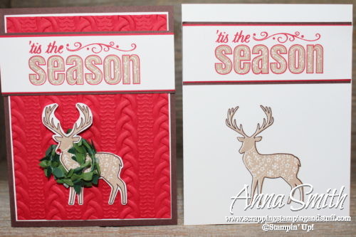Earn the Stampin' Up! Merry Patterns hostess exclusive Christmas stamp set for free now through October 31!