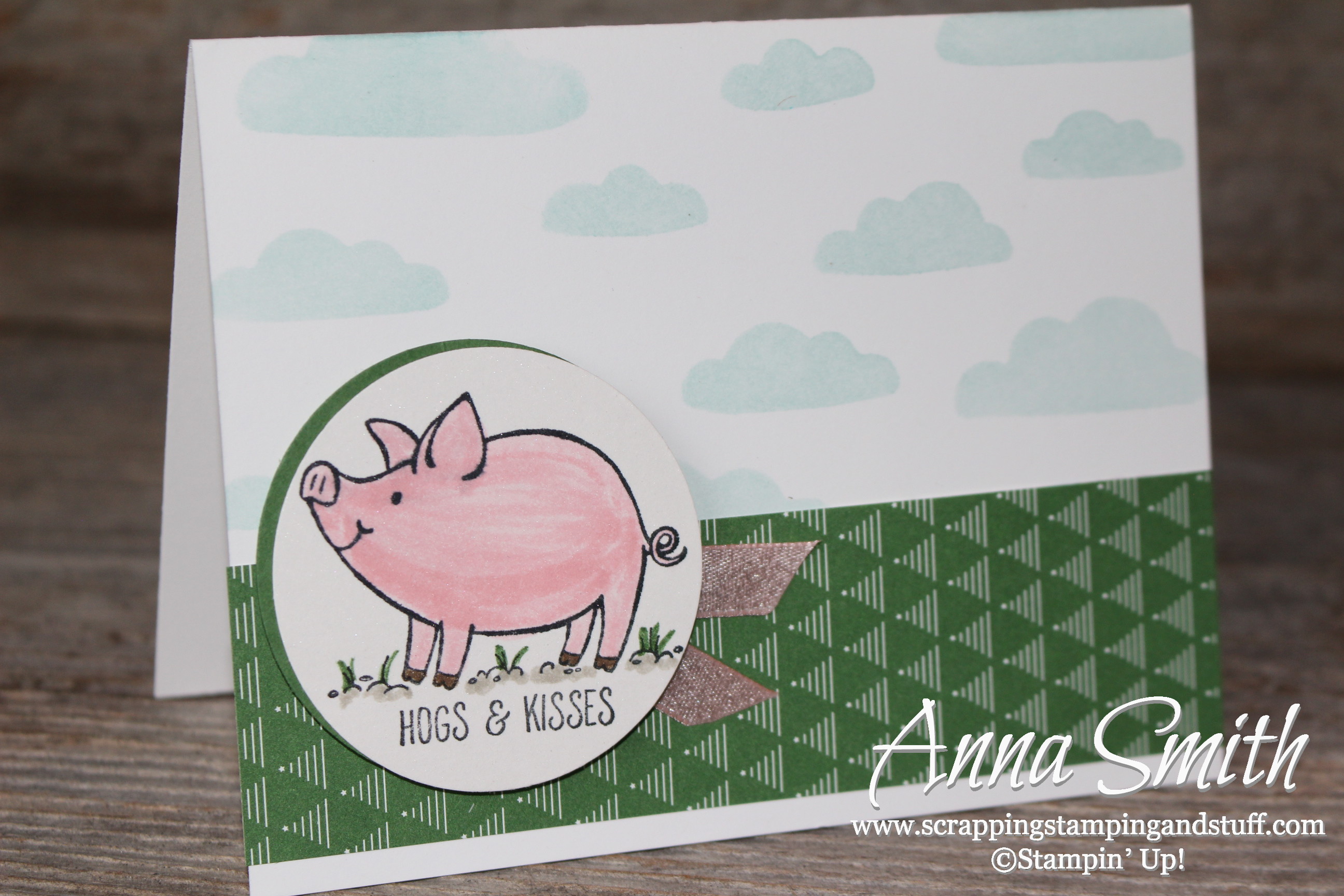 Hogs & Kisses with Stampin’ Up! This Little Piggy