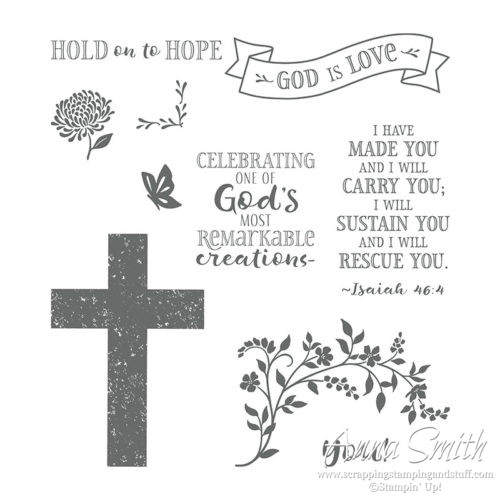 Stampin' Up! Hold On To Hope Stamp Set