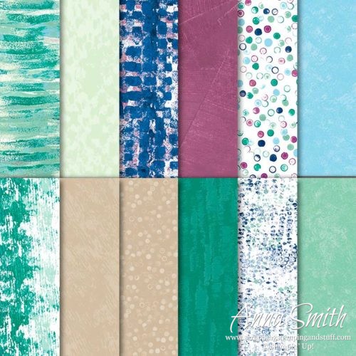 Stampin' Up! Tranquil Textures Designer Series Paper