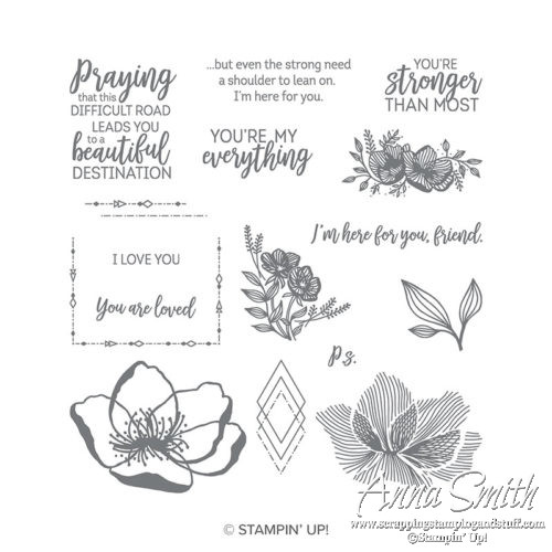 Stampin' Up! Beautiful Promenade Stamp Set for Thinking of You Cards
