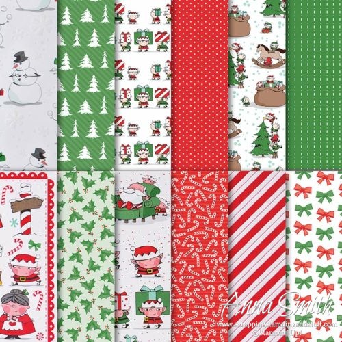 Stampin' Up! Santa's Workshop Specialty Designer Series Paper