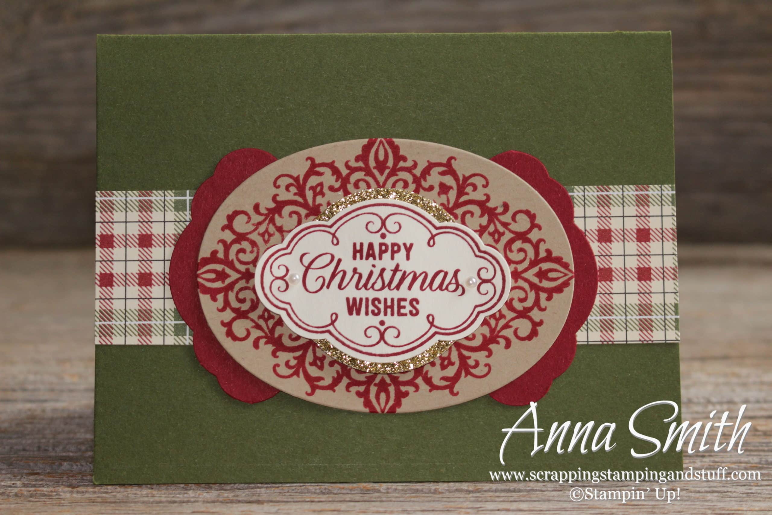 Stampin’ Up! Flourish Filigree Christmas Card