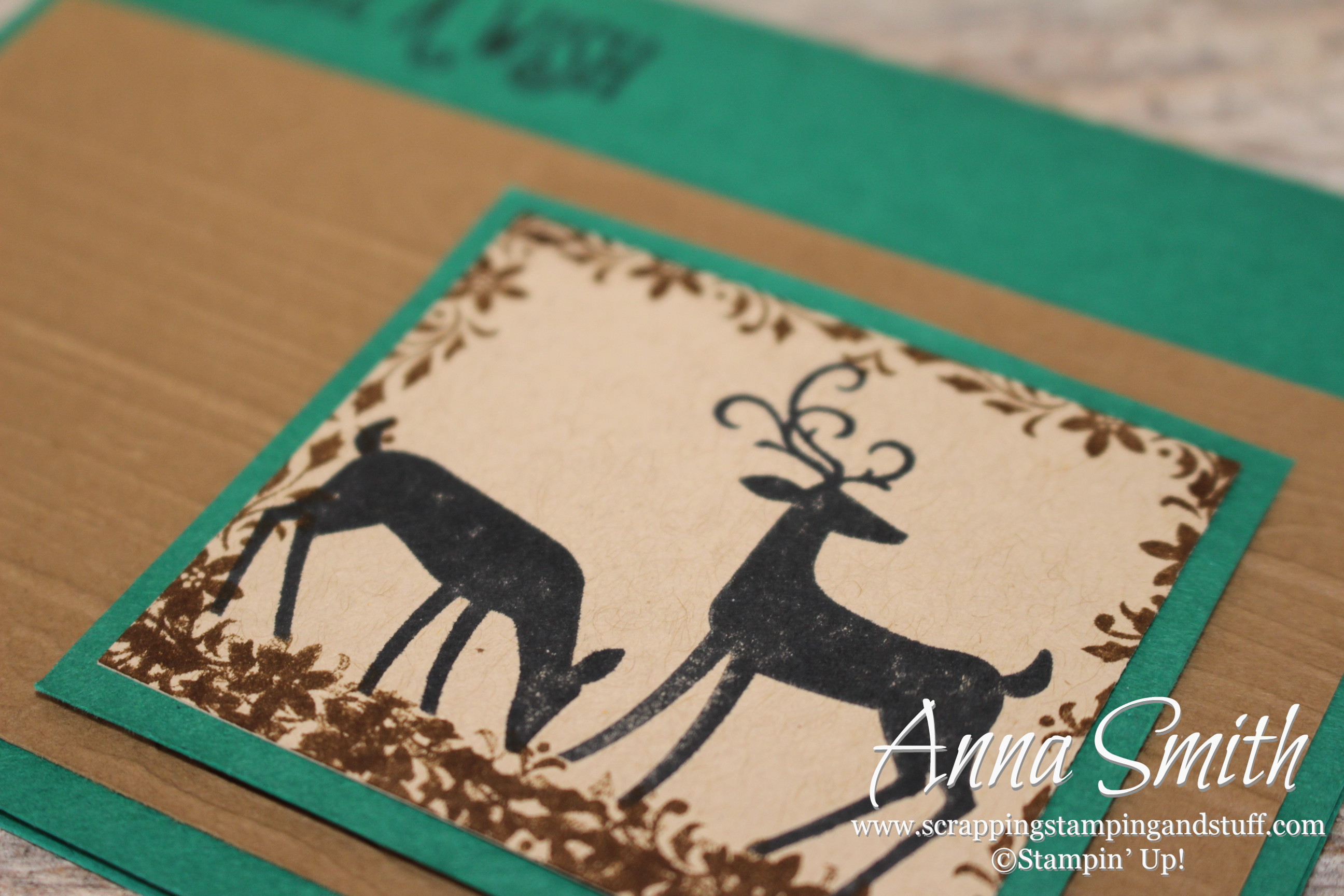Dashing Deer Birthday Card with Stampin’ Up! Dashing Deer