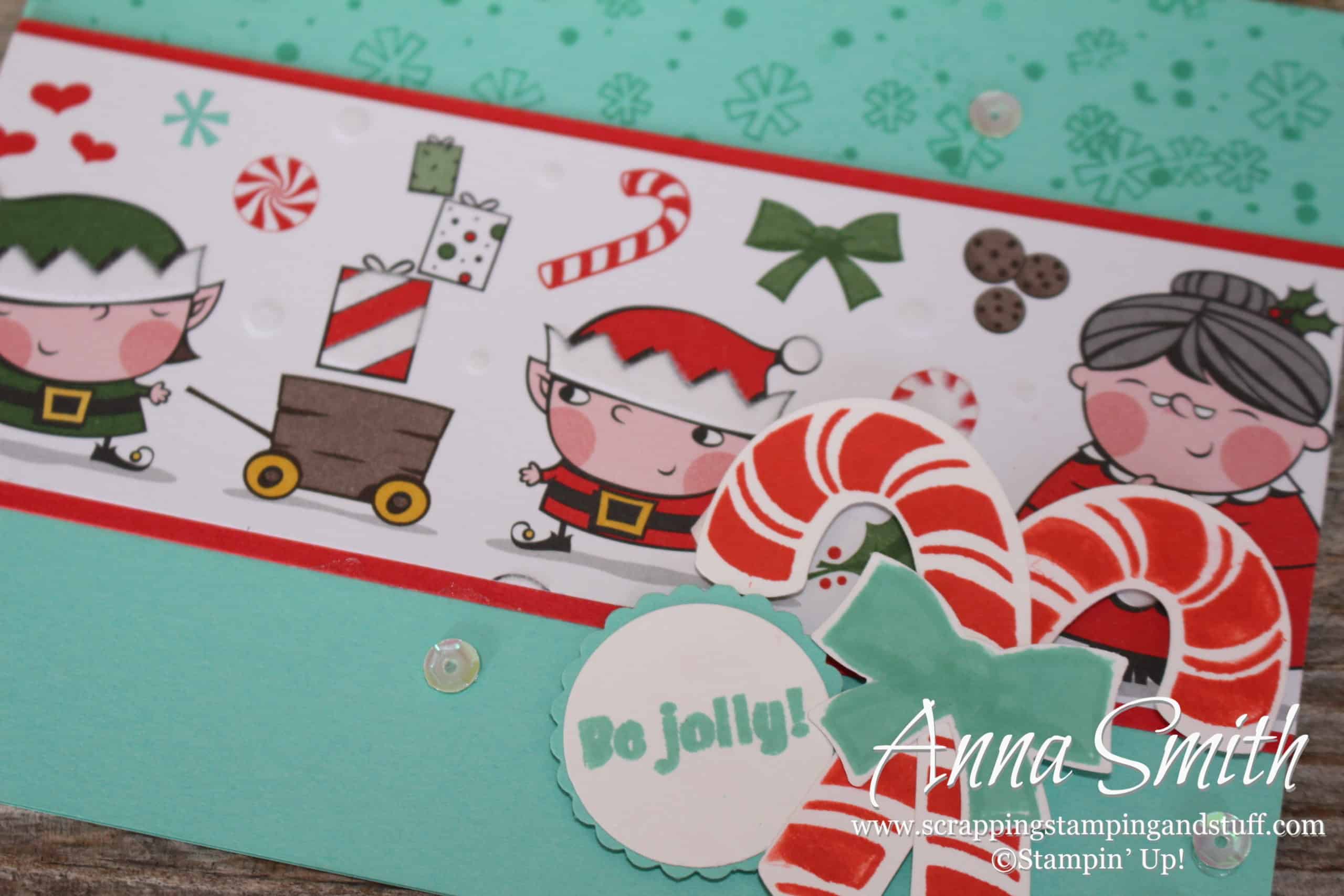 Jolly Greetings with Stampin’ Up! Candy Cane Season