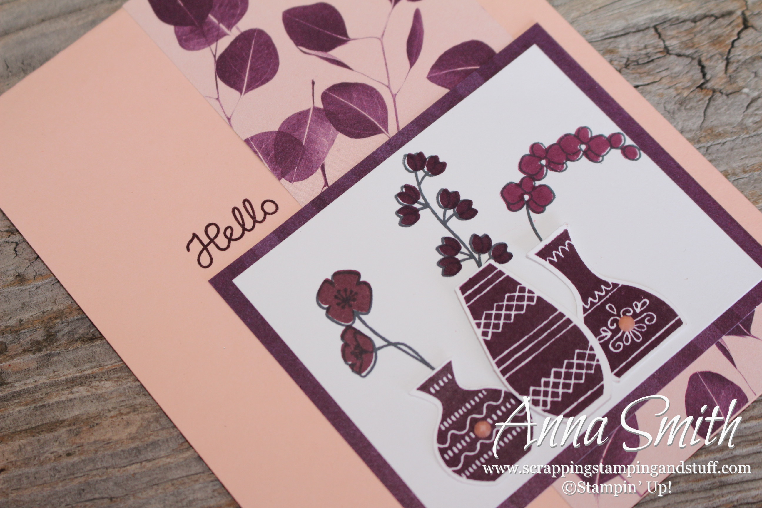 Hello with Stampin’ Up! Varied Vases