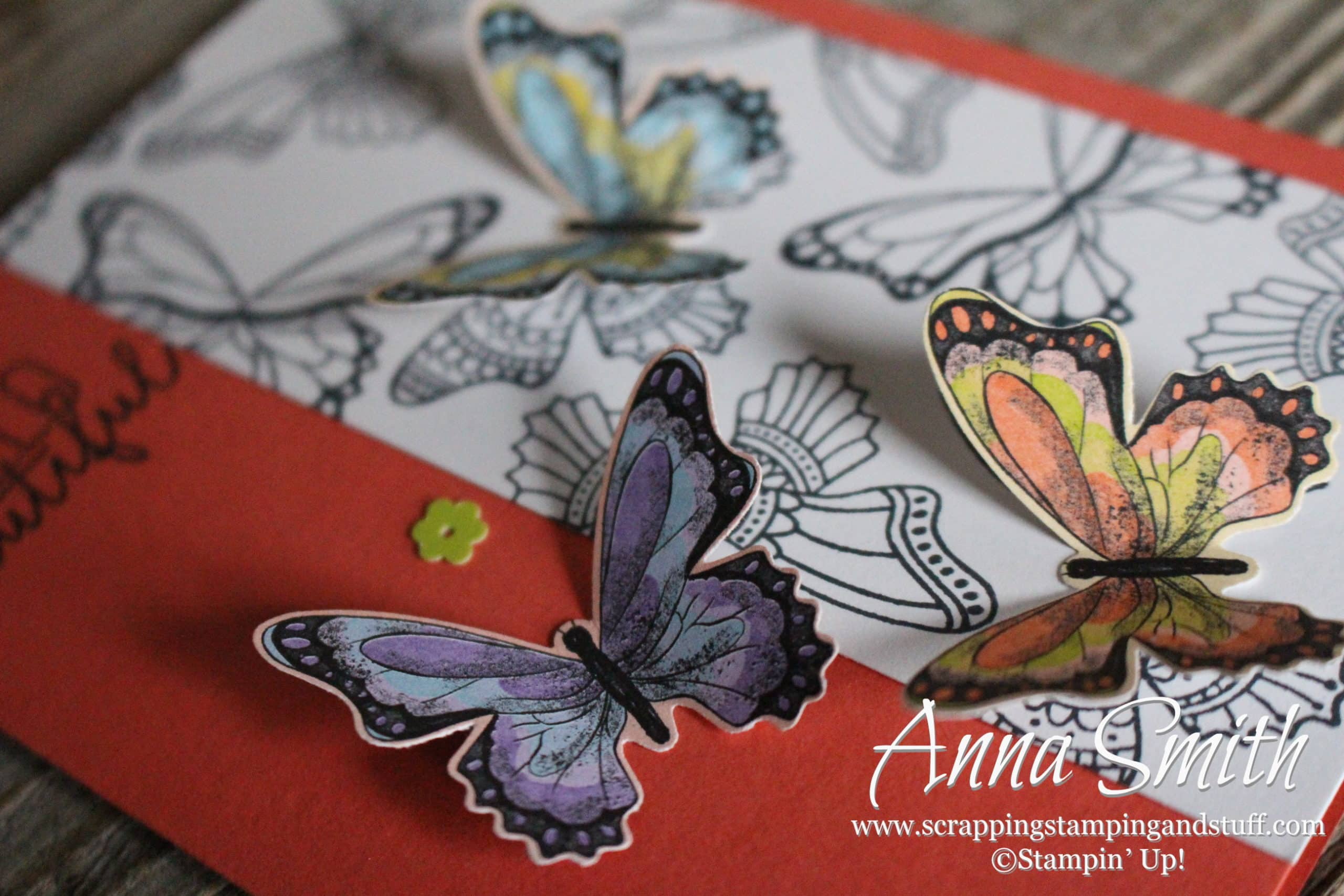 12 Days of Sneak Peeks – Featuring Stampin’ Up! Butterfly Gala