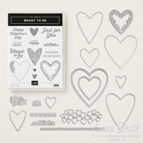 Stampin' Up! Meant to Be Bundle for Valentine's Day and Hearts