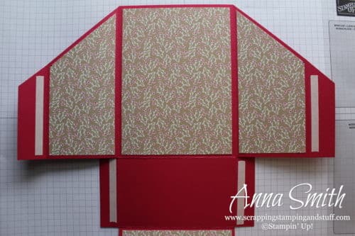 Beautiful Stampin' Up! Climbing Roses card and birthday card organizer set. Includes photo tutorial for the card organizer!