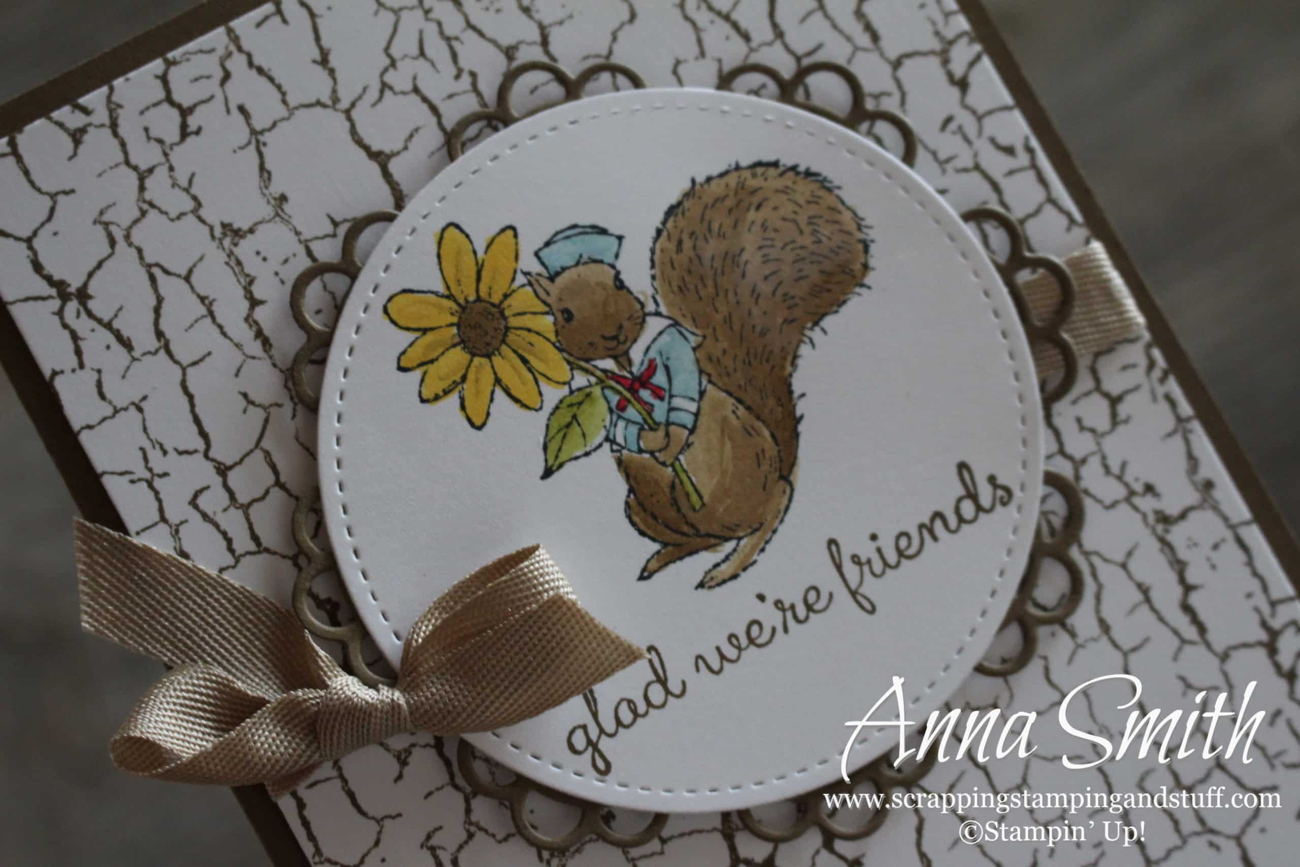 A Sweet Squirrel Card with Stampin’ Up! Fable Friends