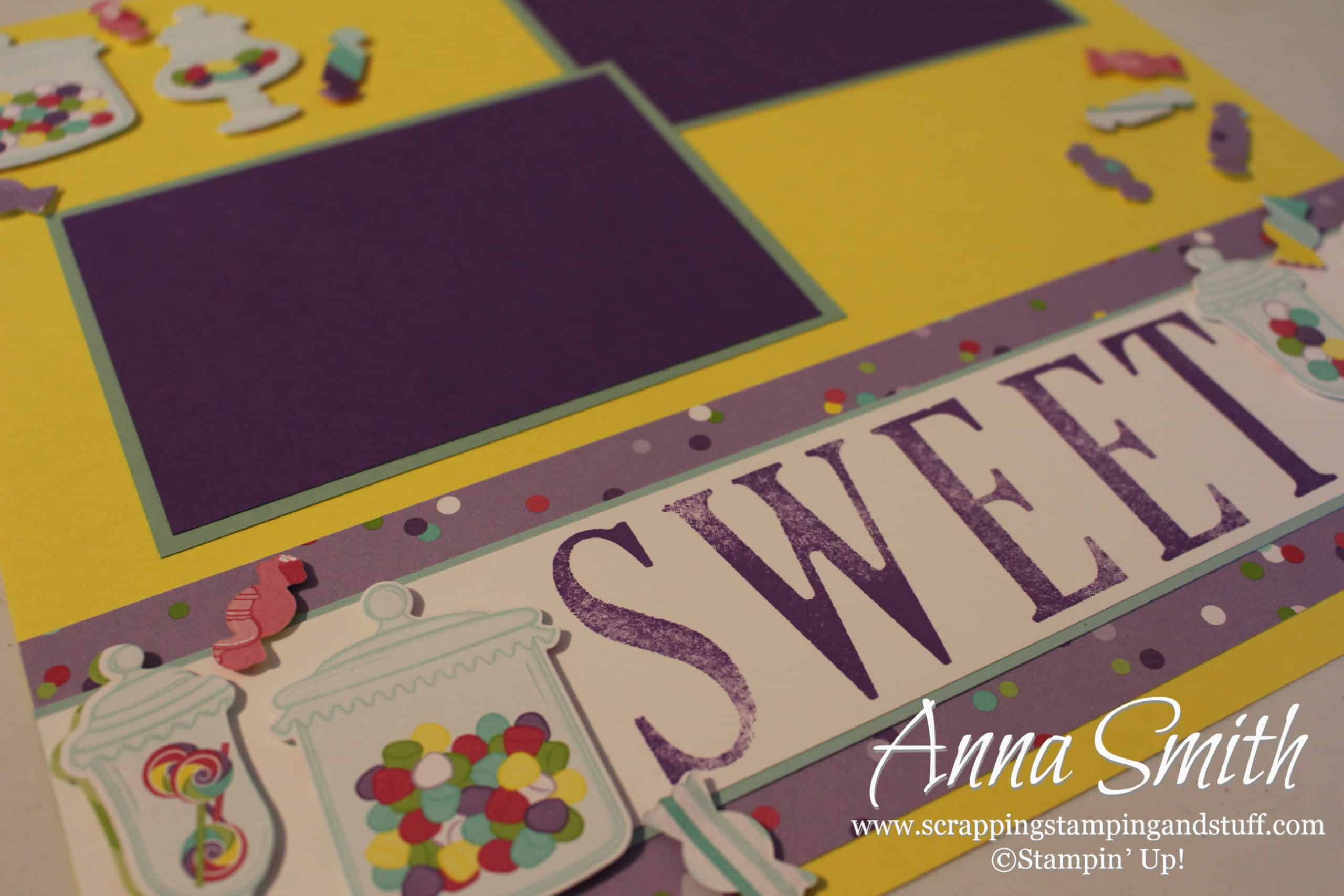 Sweet Scrapbook Layout with Stampin’ Up! Sweetest Thing