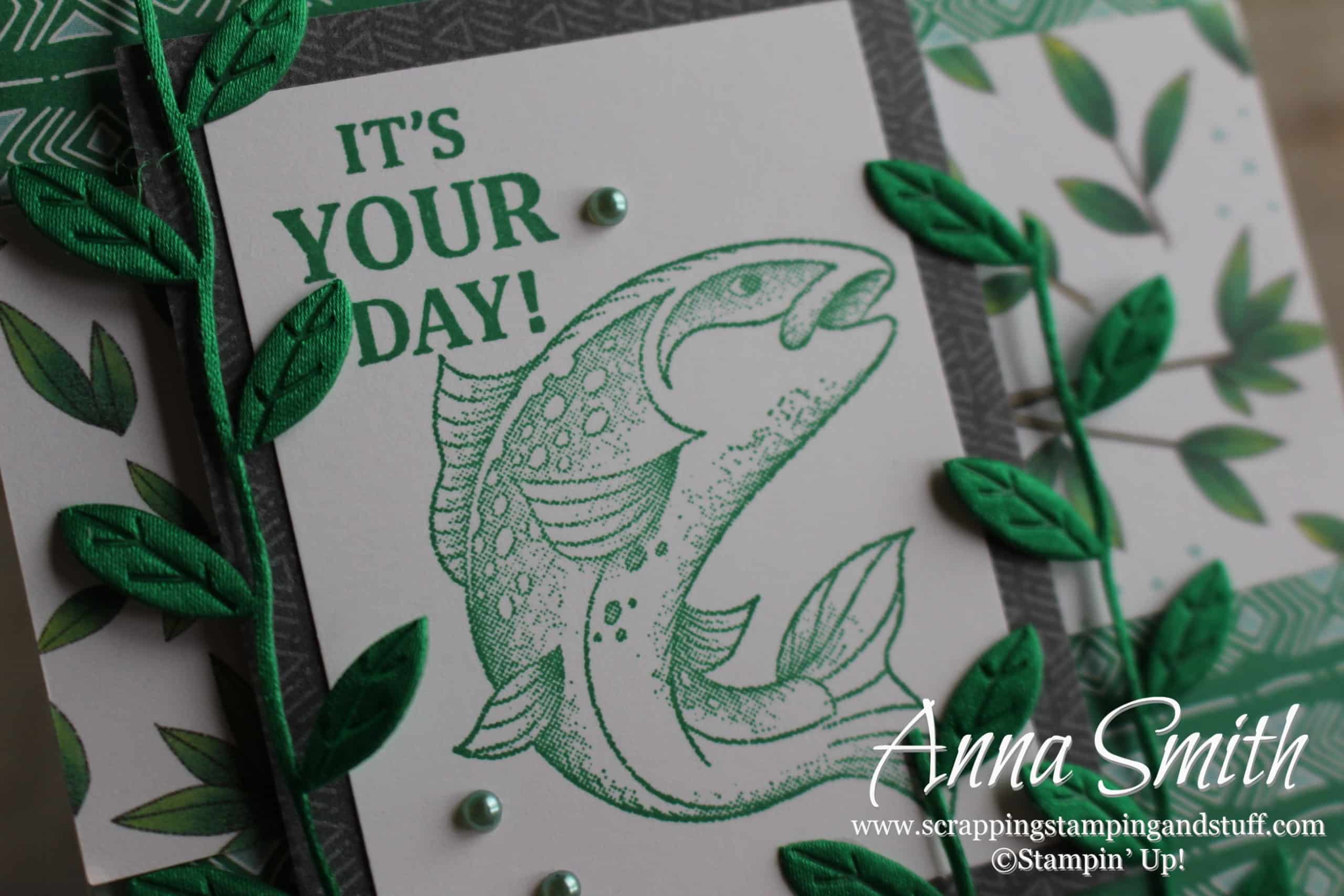Best Catch Fish Birthday Card Idea