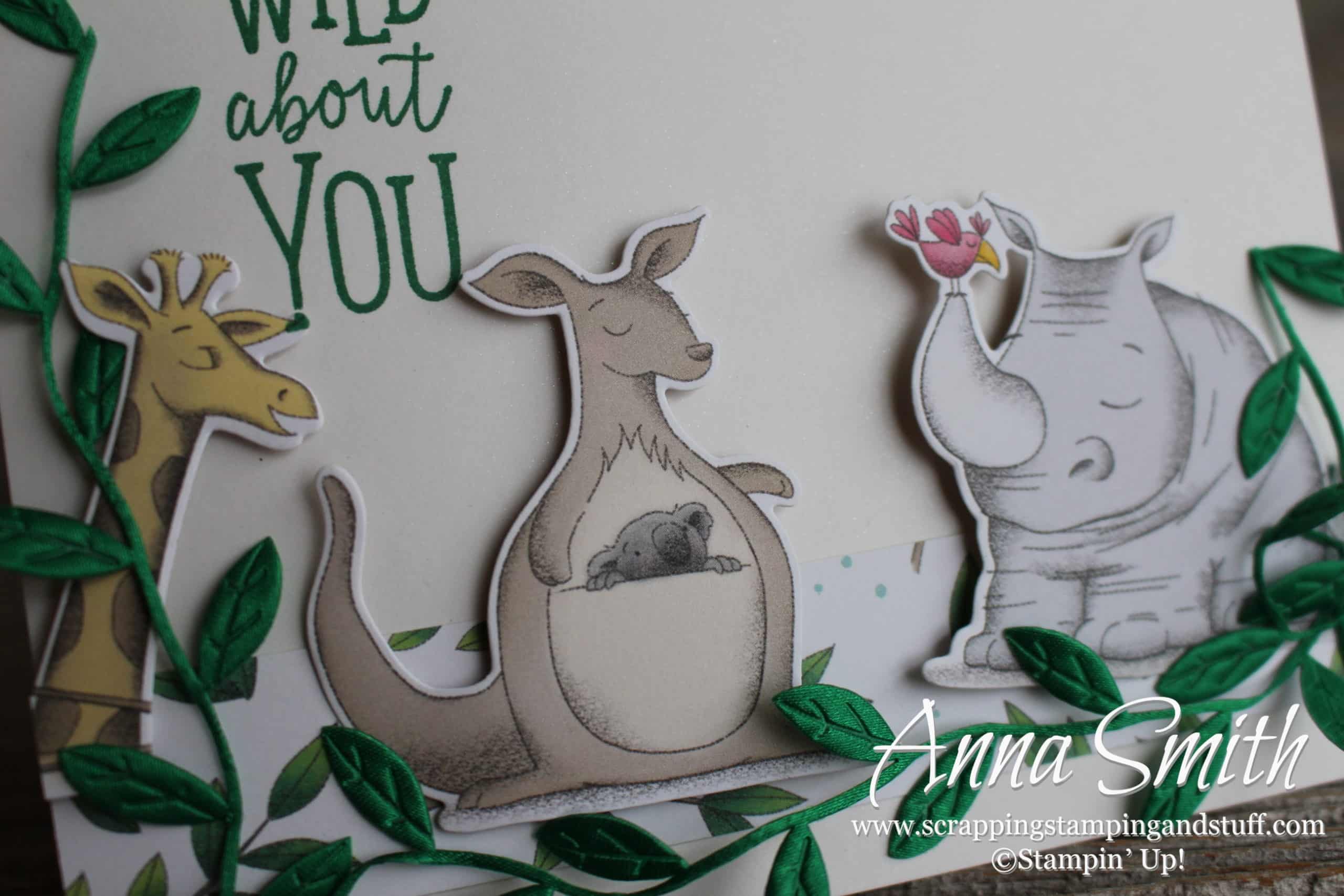 Stampin’ Up! Animal Outing Wild Card Idea