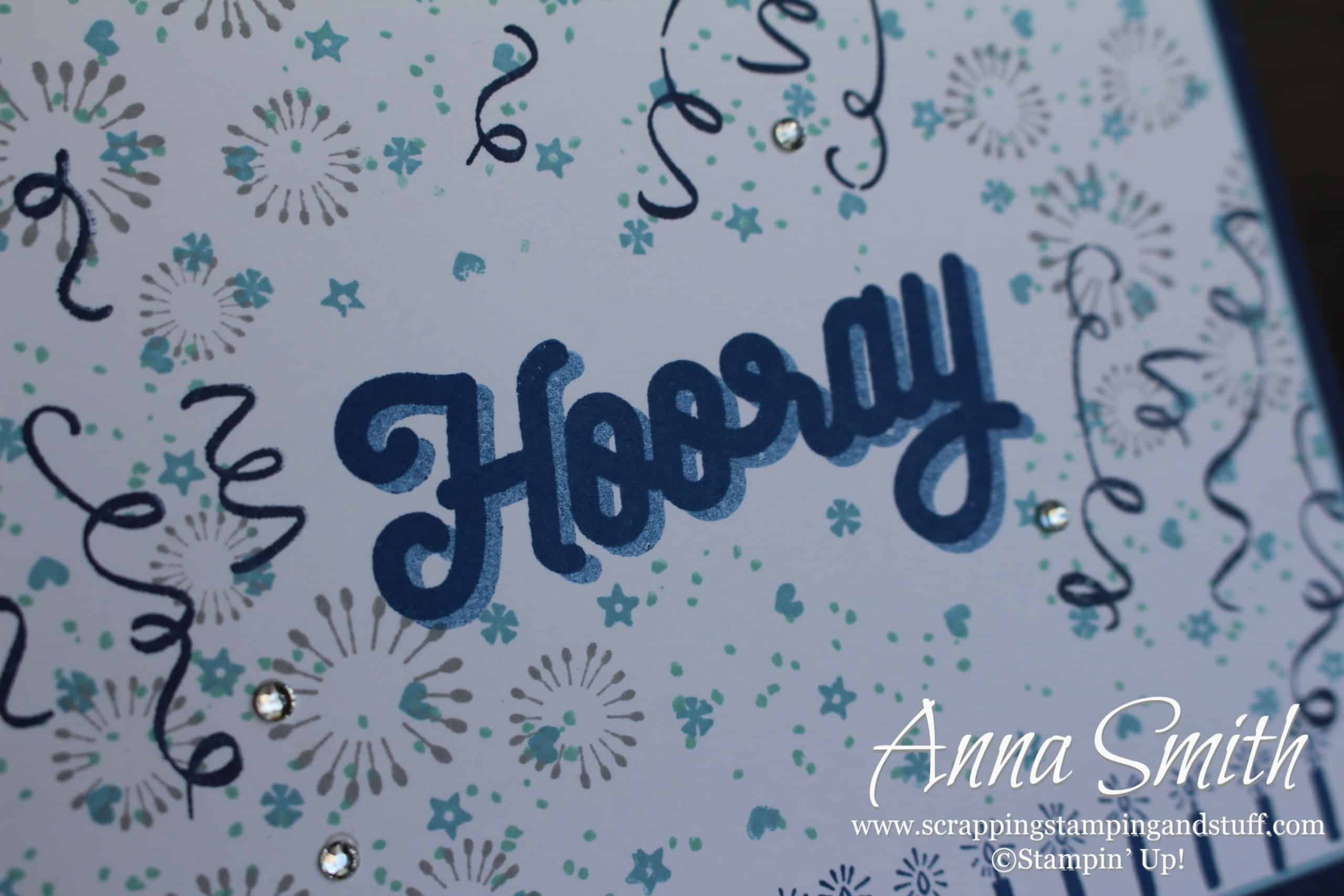 Hooray!! It’s Stampin’ Up! Birthday Backgrounds!