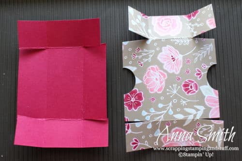 Stampin' Up! Piece of Cake Birthday Card Idea and Tiny Treat Box Tutorial with Pillow Mints