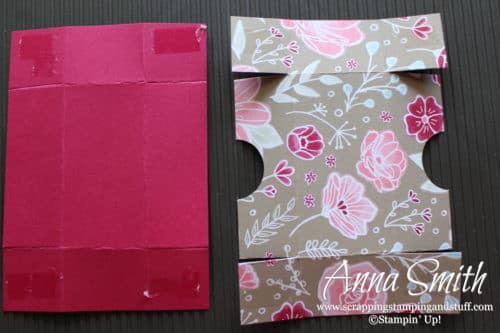 Stampin' Up! Piece of Cake Birthday Card Idea and Tiny Treat Box Tutorial with Pillow Mints