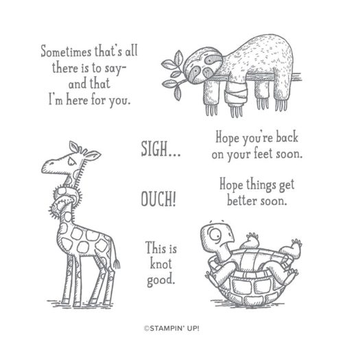 Stampin' Up! Back on Your Feet Stamp Set