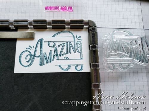 Learn to make handmade cards! Cardmaking 101 Lesson 2: Learn about types of stamps, mounting stamps, and cleaning stamps