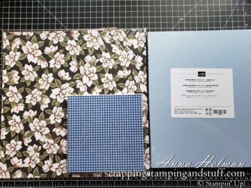 Cardmaking 101 Lesson 3: All About Paper. Learn about types and weights of paper, how to prepare a card base, and sizes for cutting card mats.