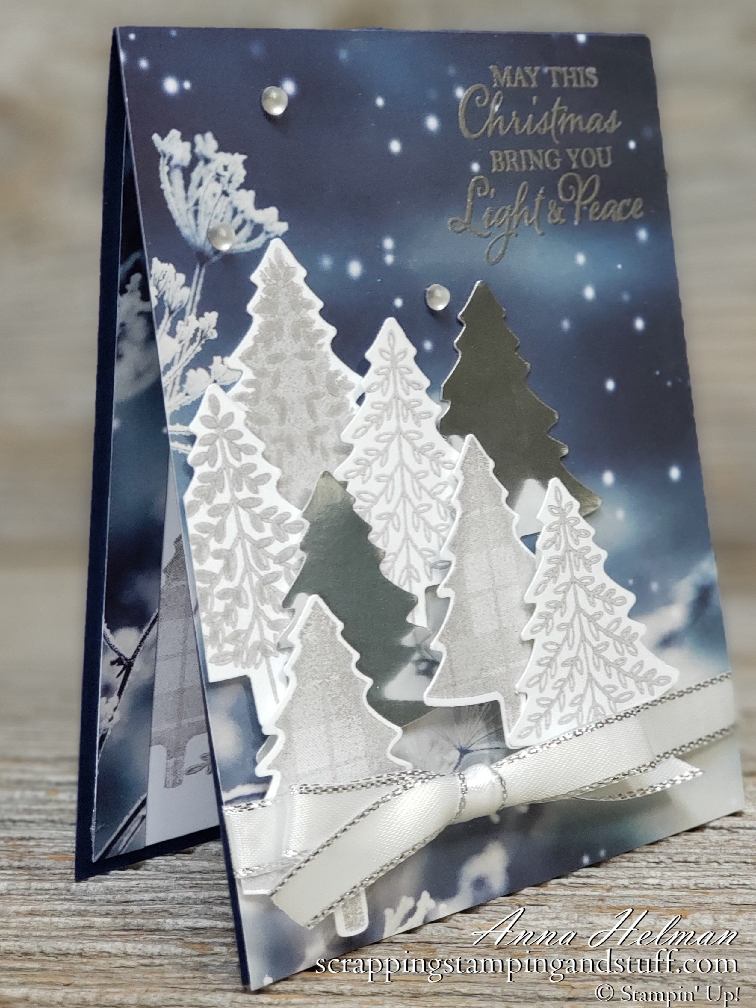 It’s a Starry Night with Stampin Up Perfectly Plaid