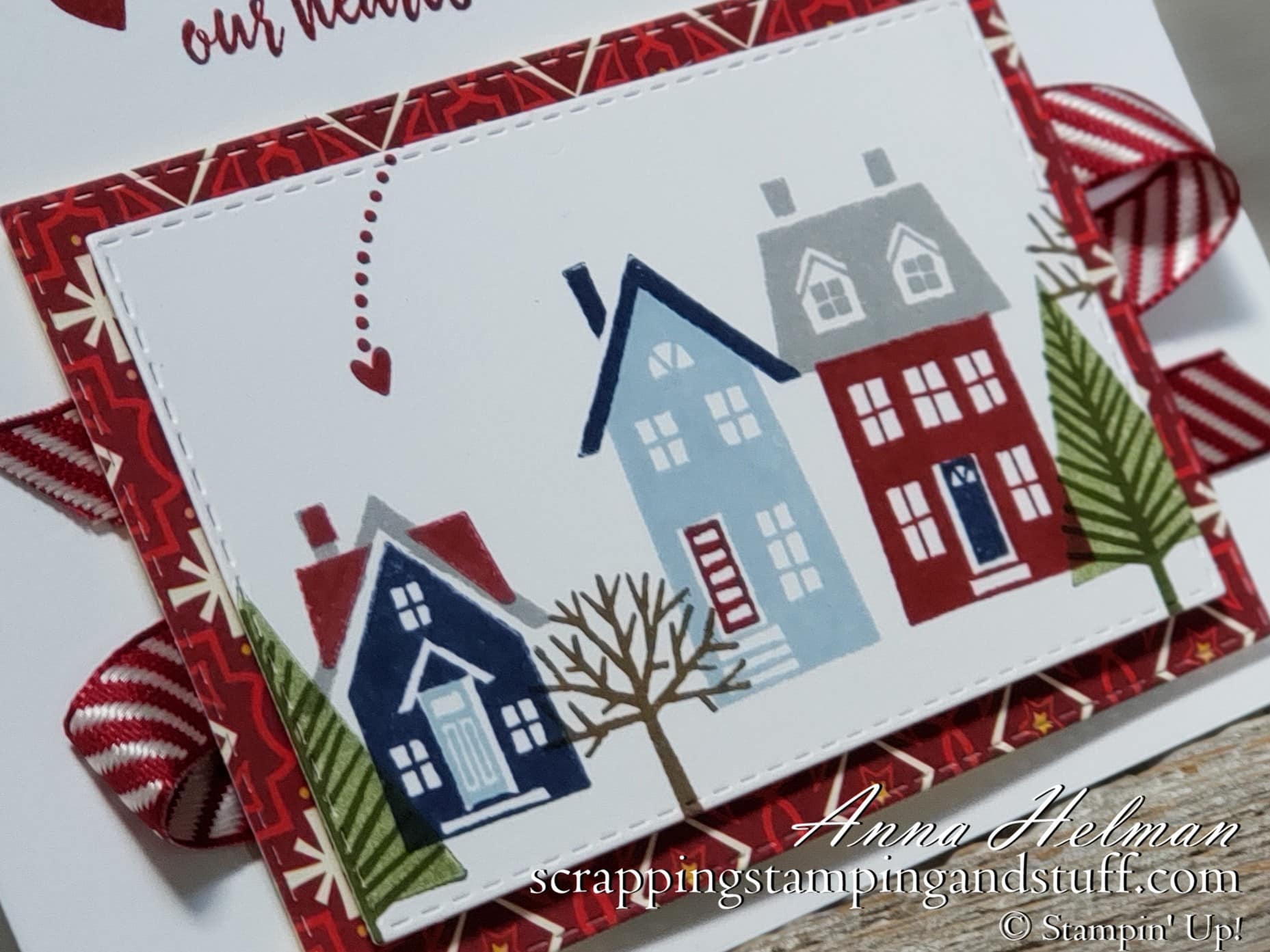 A Christmas Wish With Stampin Up From Our House To Yours