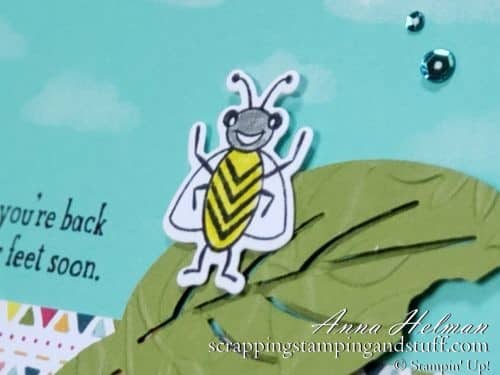 Stampin Up Giveaway Week Starts Tomorrow and a Wiggly Bugs Card