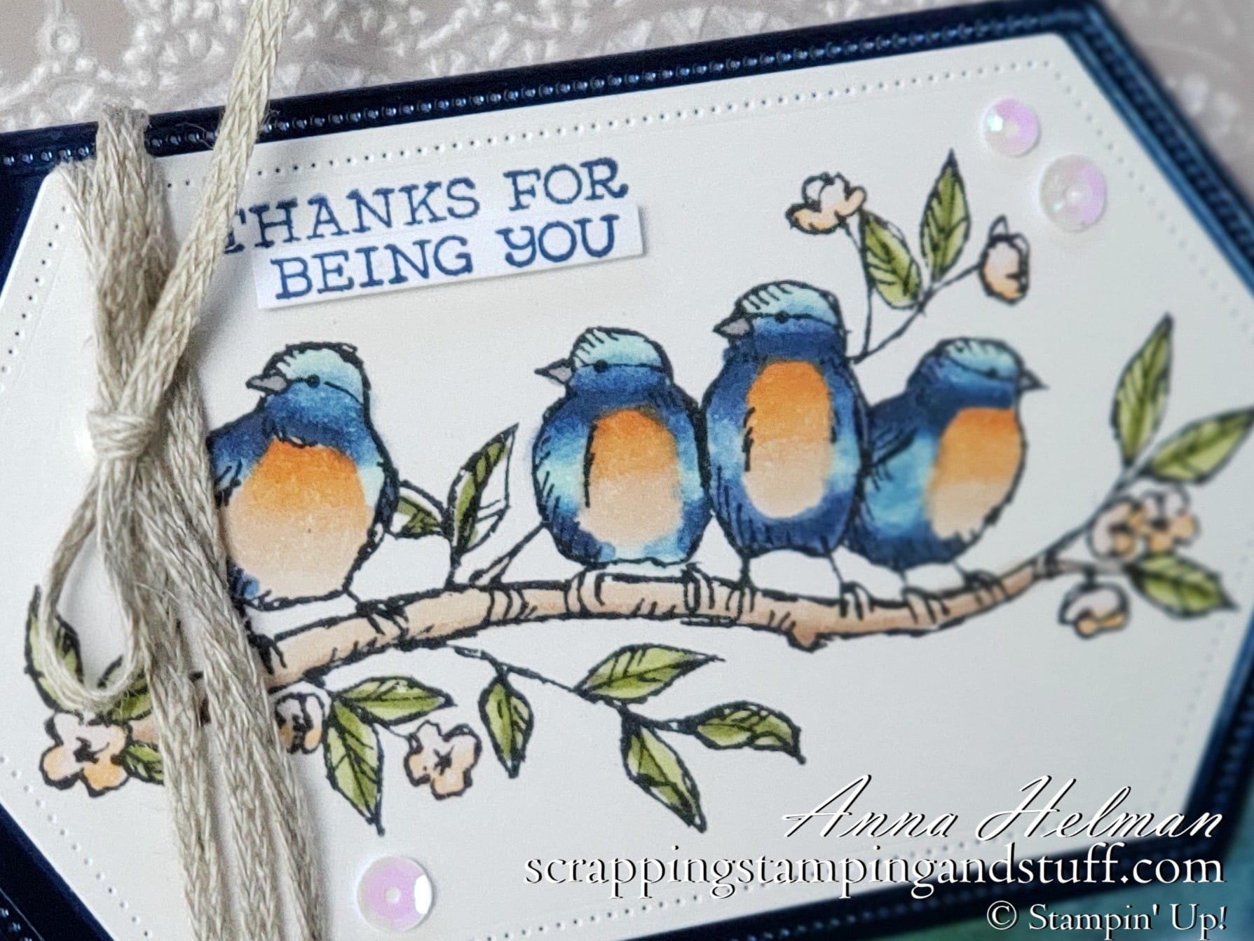 Giveaway Week Continues – Win Stampin Up Bird Ballad Bundle