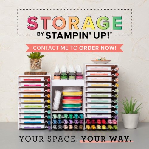 Stampin Up Ink Pad Storage