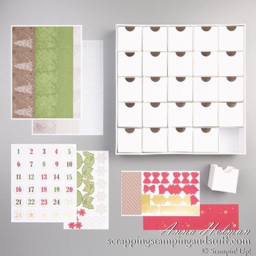 Stampin Up Christmas Countdown Project Kit