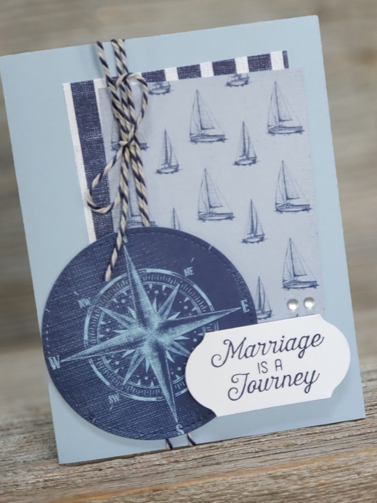 A Nautical Anniversary Card For Husband