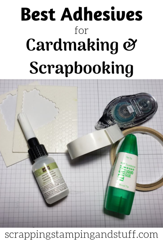 Cardmaking 101 Lesson 5 Best Adhesives for Card Making and Scrapbooking